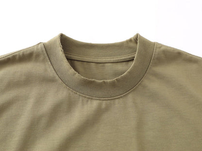 DAXUEN Distressed oversized short-sleeved t-shirt