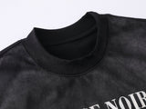 DAXUEN Vintage acid-wash graphic t-shirt