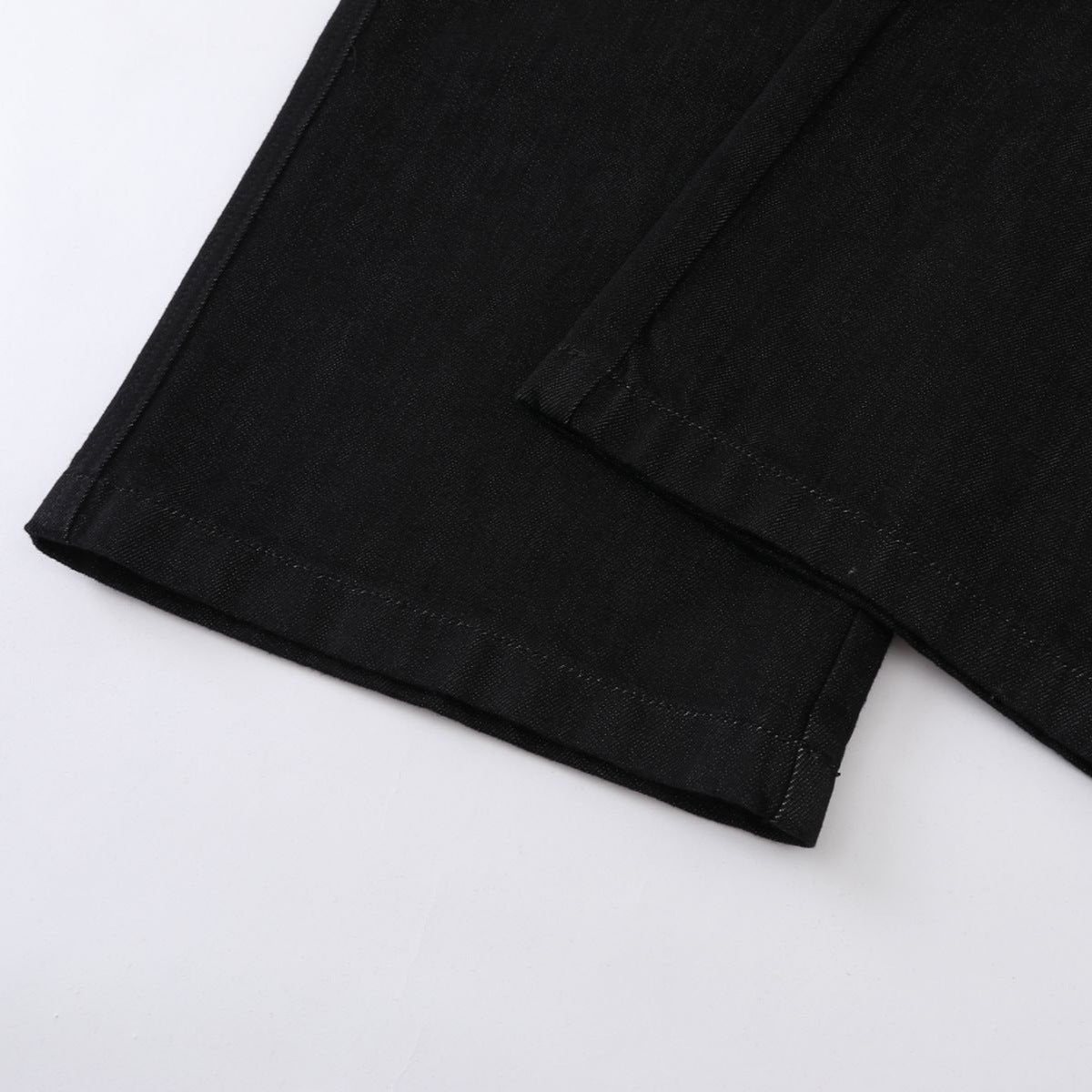 DAXUEN High-waisted black wide-leg jeans