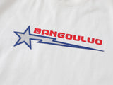 DAXUEN Bold graphic oversized t-shirt in black and white