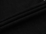 DAXUEN High-waisted black wide-leg jeans