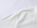 DAXUEN Bold graphic oversized t-shirt in black and white