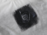 DAXUEN Distressed oversized T-shirt with heart graphic