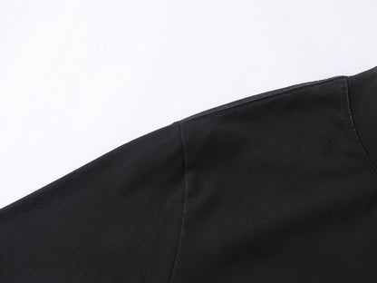 DAXUEN Oversized short-sleeved T-shirt with vibrant graphic print