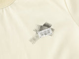 DAXUEN Distressed graphic loose-fit T-shirt