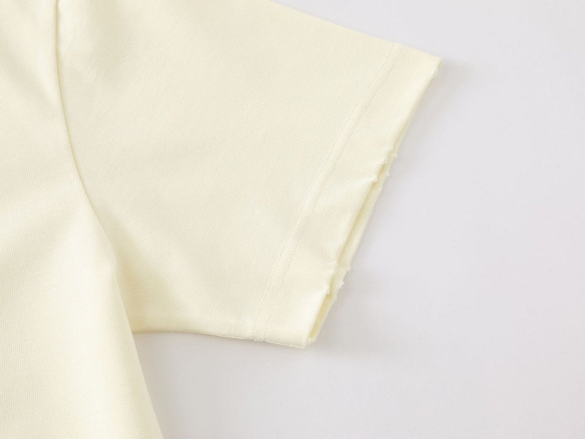DAXUEN Distressed graphic loose-fit T-shirt