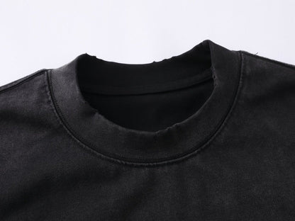 DAXUEN Vintage short-sleeved T-shirt with pocket