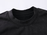 DAXUEN Vintage short-sleeved T-shirt with pocket