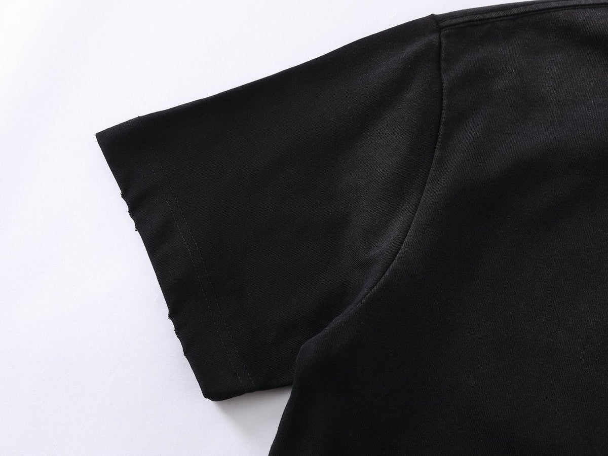 DAXUEN Vintage short-sleeved T-shirt with pocket