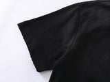 DAXUEN Vintage short-sleeved T-shirt with pocket