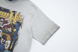 DAXUEN Oversized short-sleeve t-shirt with skull graphic