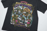 DAXUEN Graphic t-shirt featuring aliens at a pool party