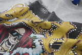 DAXUEN Oversized short-sleeve t-shirt with skull graphic
