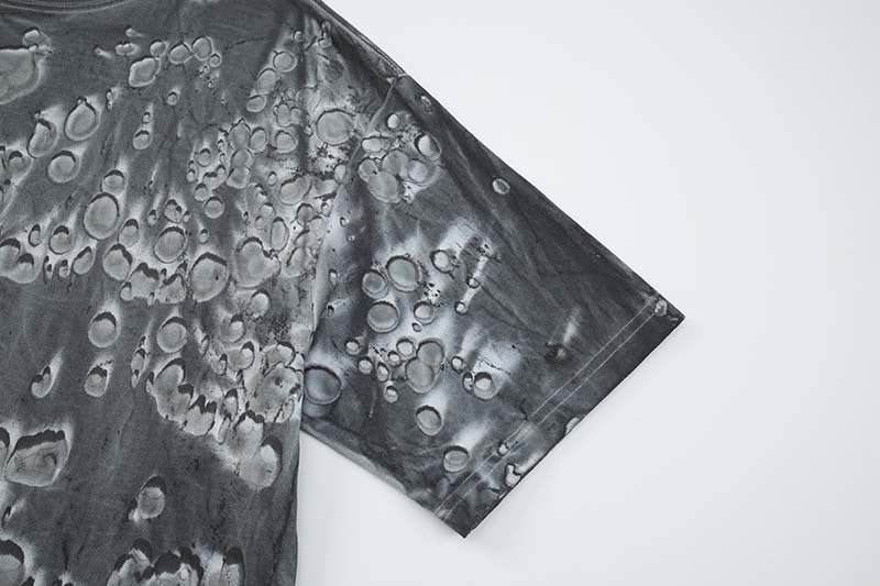 DAXUEN Oversized abstract print short-sleeve T-shirt