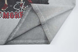 DAXUEN Skeletal graphic crewneck t-shirt with vintage finish