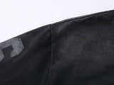 DAXUEN Gradient distressed graphic T-shirt