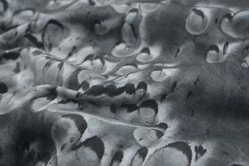 DAXUEN Oversized abstract print short-sleeve T-shirt