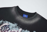 DAXUEN Short-sleeved graphic t-shirt featuring a surprised child