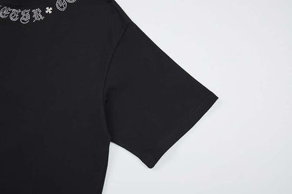 DAXUEN Oversized crewneck t-shirt with embellishments