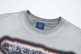 DAXUEN Short-sleeved loose-fit T-shirt with cyberpunk graphics