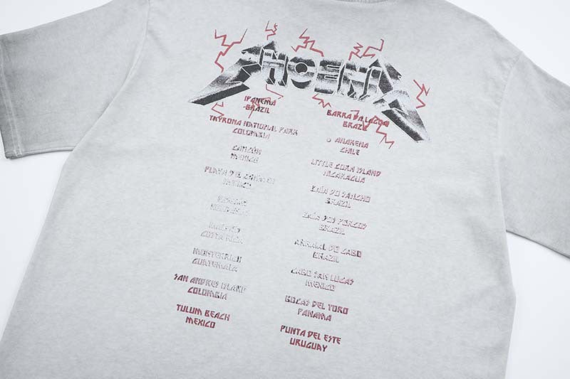 DAXUEN Short-sleeved loose-fit T-shirt with cyberpunk graphics