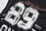 DAXUEN Layered graphic t-shirt and sleeveless vest combo