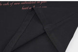 DAXUEN Layered T-shirt and vest set with graphic design