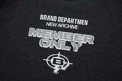DAXUEN Vintage rock band graphic t-shirt