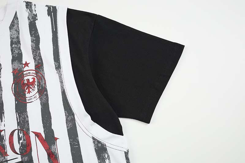 DAXUEN Layered short-sleeved t-shirt with vest overlay