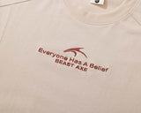 DAXUEN Abstract graphic crew neck t-shirt