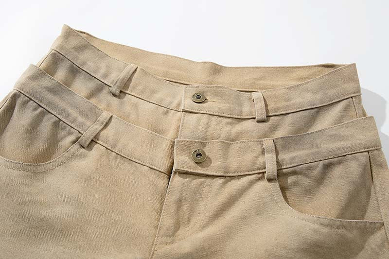 DAXUEN Ultra wide-leg loose-fitting pants with a high-waisted design