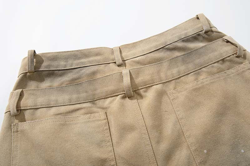 DAXUEN Ultra wide-leg loose-fitting pants with a high-waisted design