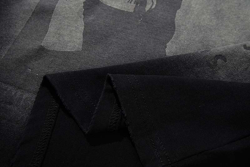 DAXUEN Faded distressed graphic t-shirt