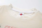 DAXUEN Vintage-washed graphic t-shirt with collage print