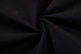 DAXUEN Black and maroon high-collar zip-up track jacket