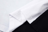 DAXUEN Color-blocked oversized polo shirt