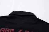 DAXUEN Color-blocked oversized polo shirt