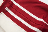 DAXUEN Loose-fit short-sleeved colour-blocked t-shirt