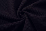 DAXUEN Black short-sleeved polo shirt with graphic print