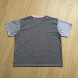 DAXUEN Oversized short-sleeved grid pattern rabbit graphic t-shirt