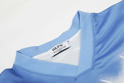 DAXUEN Loose-fitting short-sleeved jersey top with graphic design