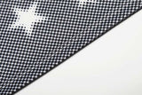 DAXUEN Oversized short-sleeved grid pattern rabbit graphic t-shirt