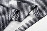 DAXUEN Oversized short-sleeved grid pattern rabbit graphic t-shirt