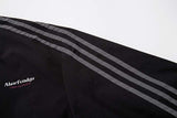 DAXUEN Relaxed-fit jacket with Chinese frog buttons and embroidery
