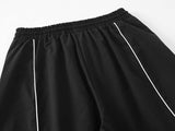 DAXUEN Wide-leg loose-fitting track pants with drawstring
