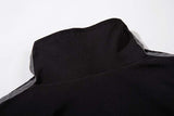 DAXUEN Relaxed-fit jacket with Chinese frog buttons and embroidery