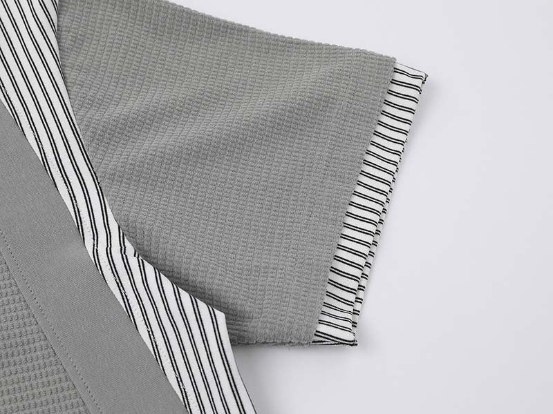 DAXUEN Short-sleeved polo shirt with striped panels