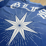 DAXUEN Loose-fitting short-sleeved jersey top with graphic design