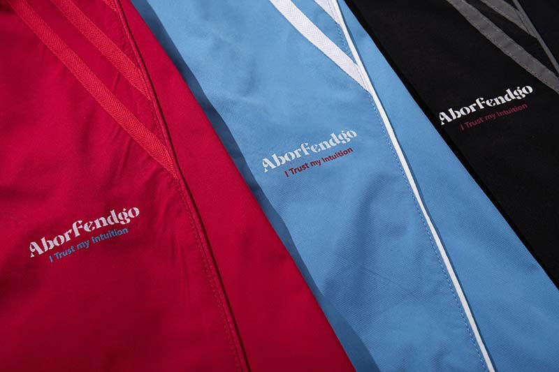 DAXUEN Wide-leg track pants in solid colors