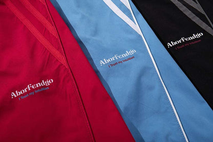 DAXUEN Wide-leg track pants in solid colors